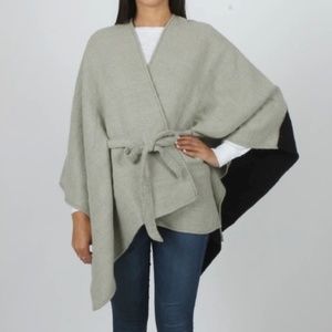 One Size Fits Most Belted Shawl.